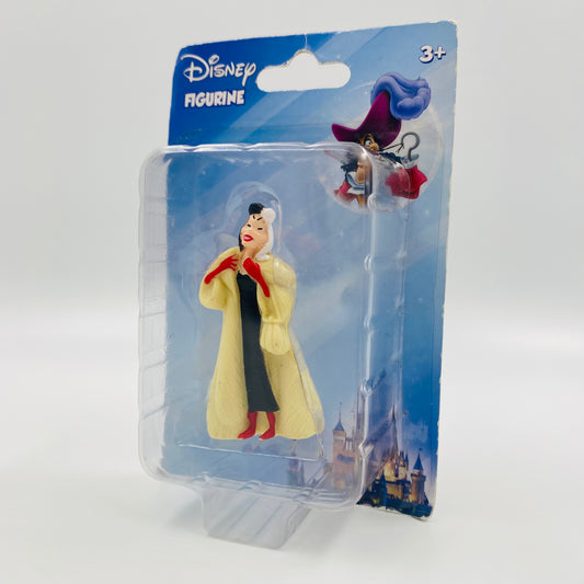 101 Dalmations Cruella De Vil carded 2.5“ figurine (2016) Beverly Hills Teddy Bear Company