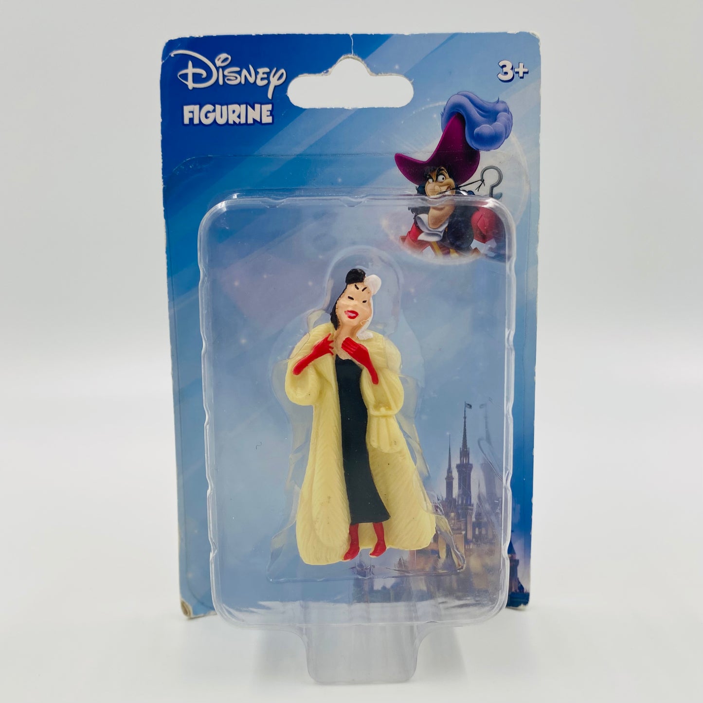 101 Dalmations Cruella De Vil carded 2.5“ figurine (2016) Beverly Hills Teddy Bear Company