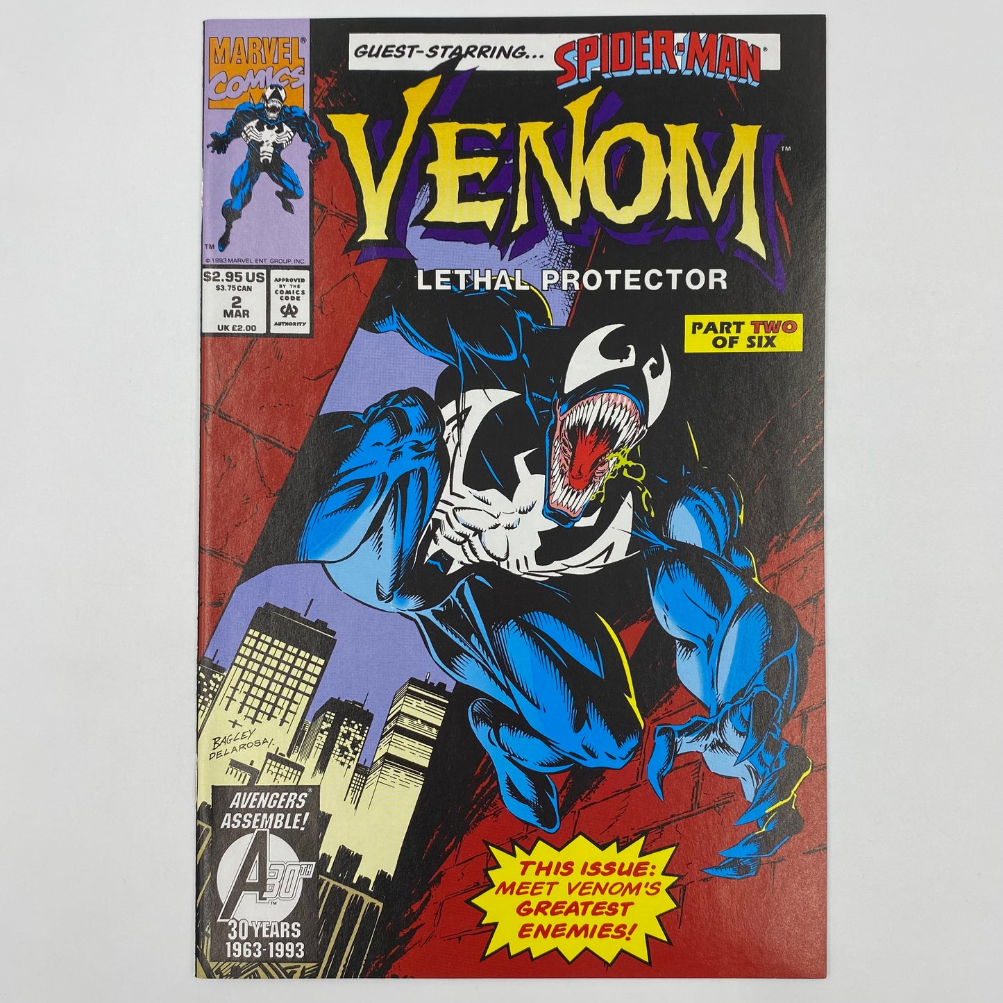 Venom Lethal Protector #2 (1993) Marvel