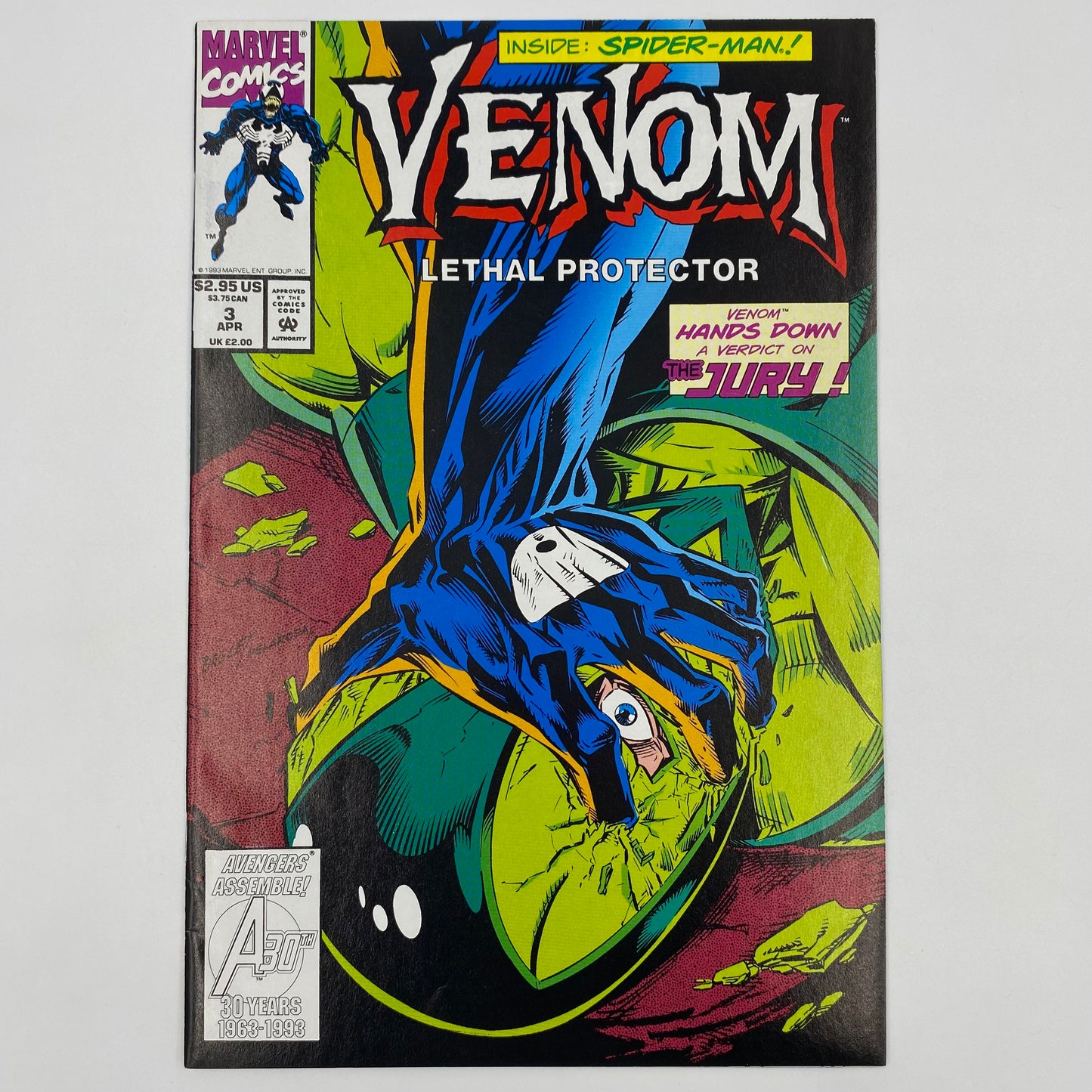 Venom Lethal Protector #3 (1993) Marvel