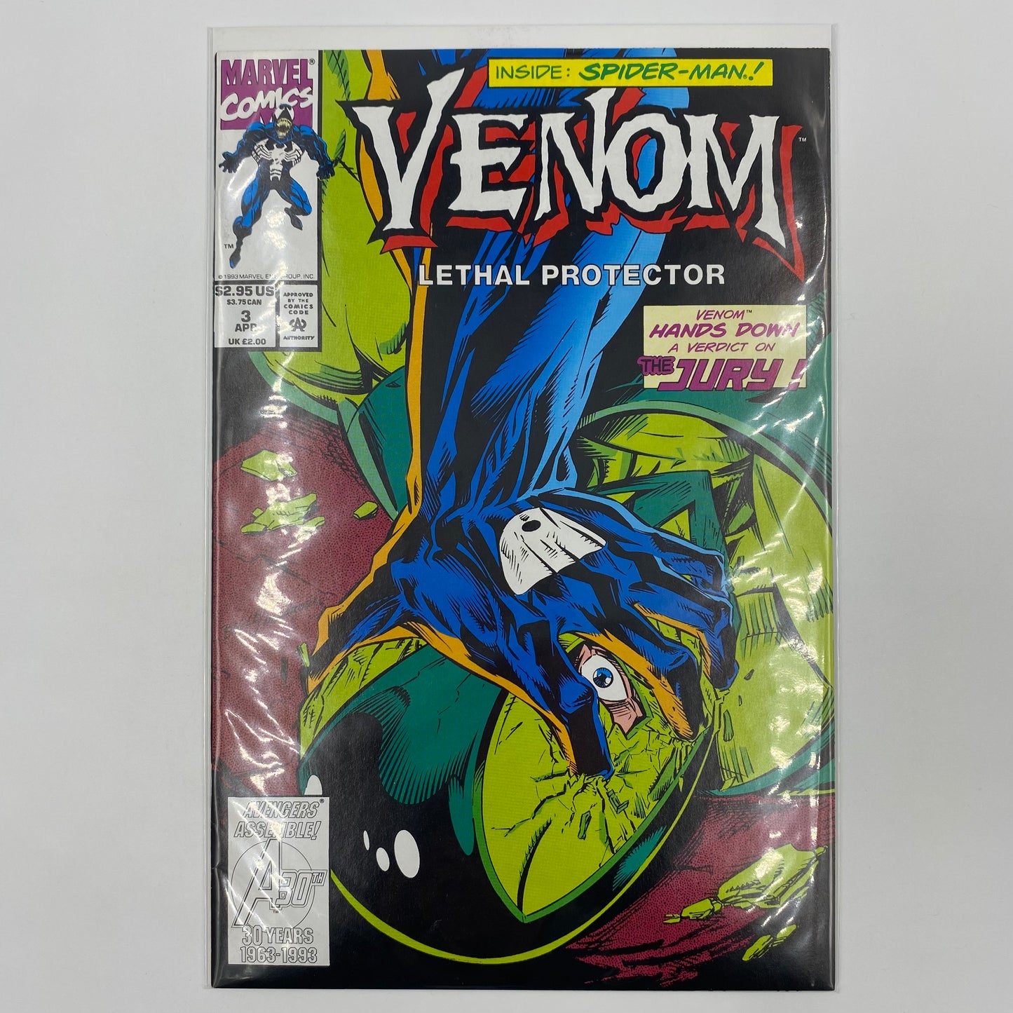 Venom Lethal Protector #3 (1993) Marvel