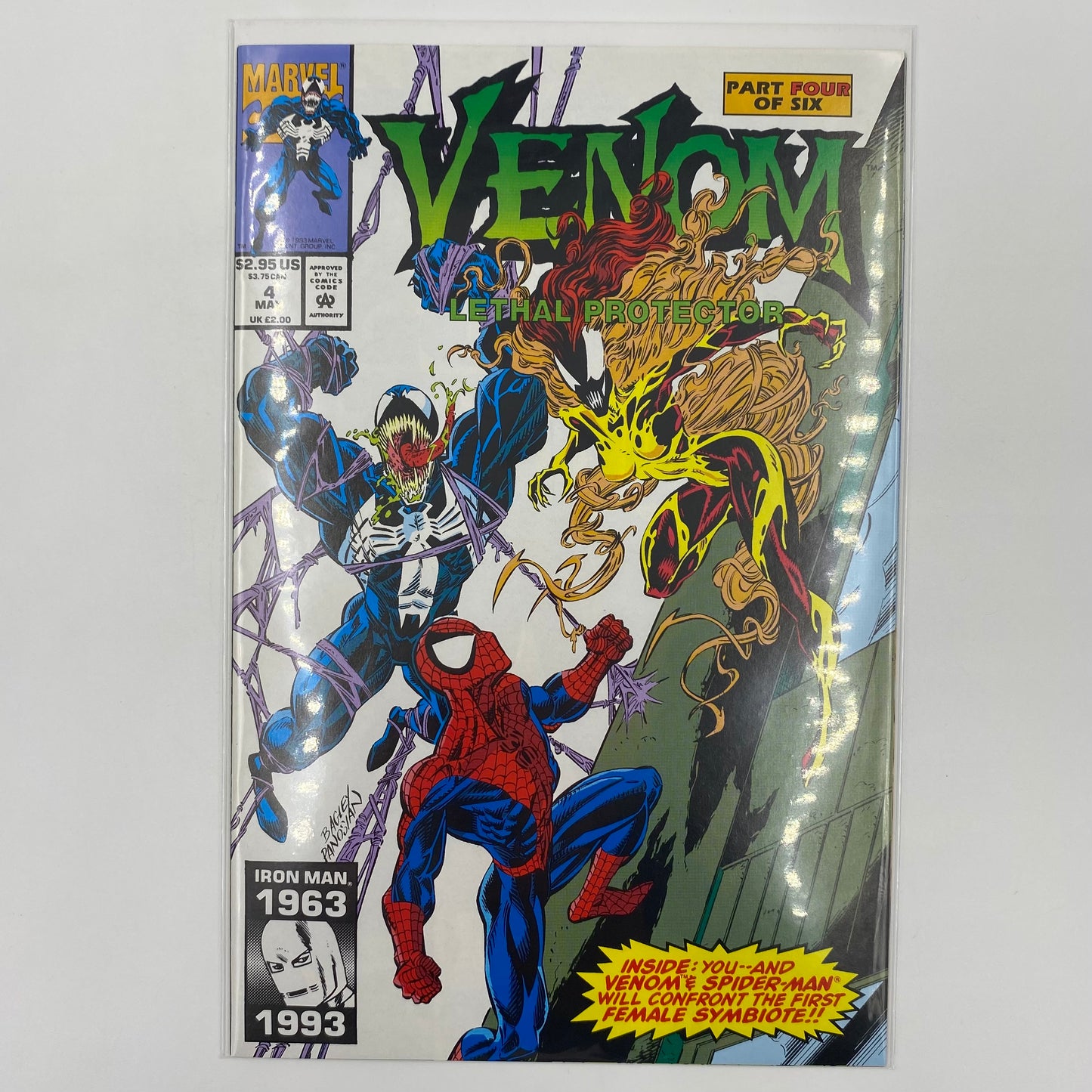 Venom Lethal Protector #4 (1993) Marvel