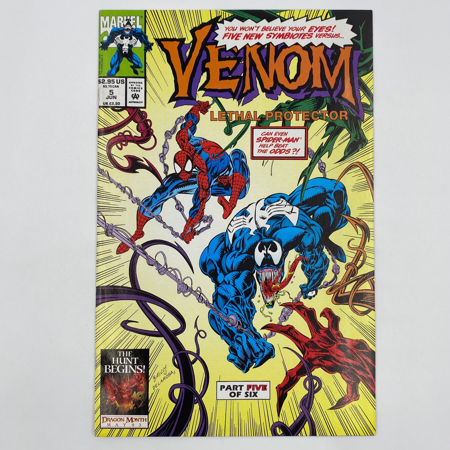 Venom Lethal Protector #5 (1993) Marvel