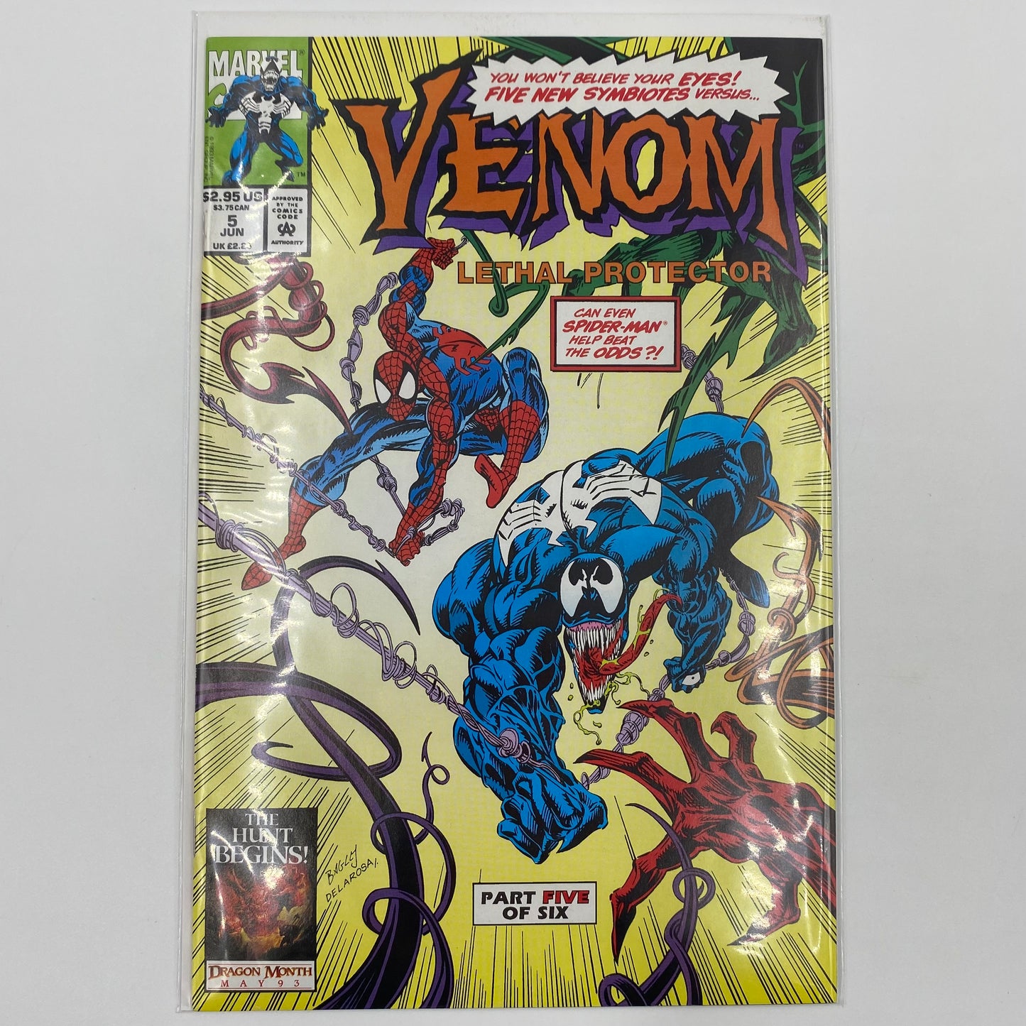 Venom Lethal Protector #5 (1993) Marvel