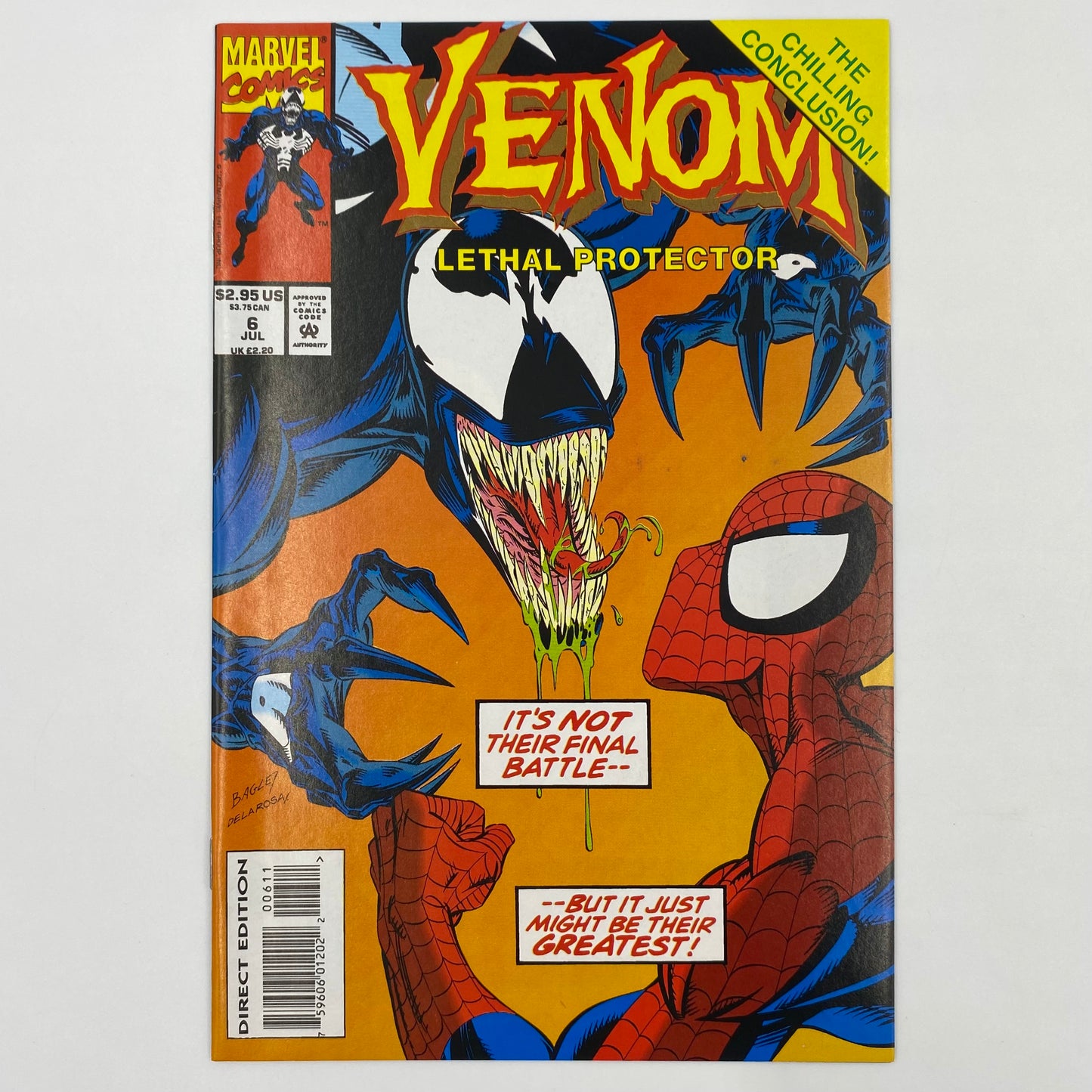 Venom Lethal Protector #6 (1993) Marvel