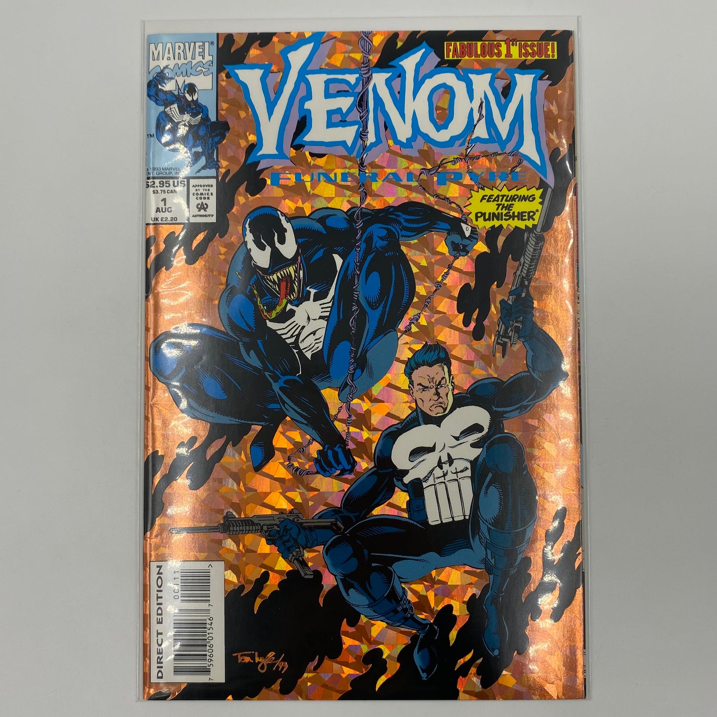 Venom Funeral Pyre #1 (1993) Marvel