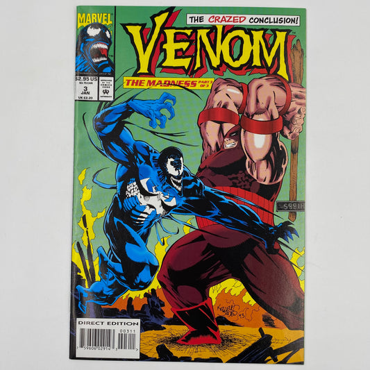 Venom The Madness #3 (1993) Marvel