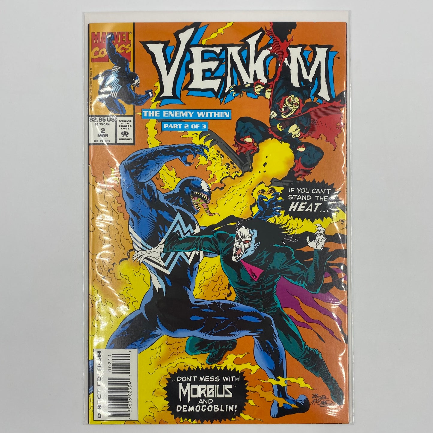 Venom The Enemy Within #2 (1994) Marvel