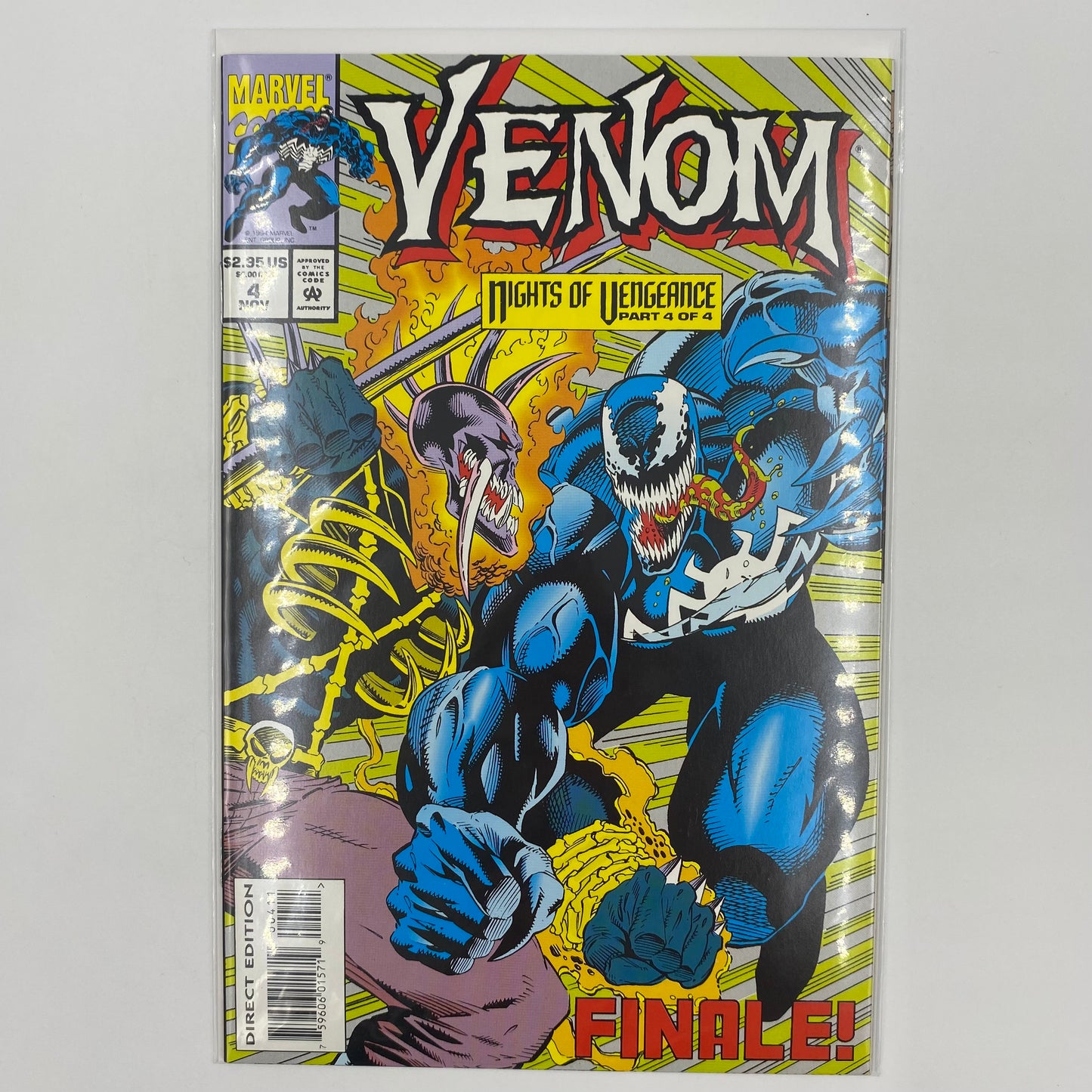 Venom Nights of Vengeance #4 (1994) Marvel