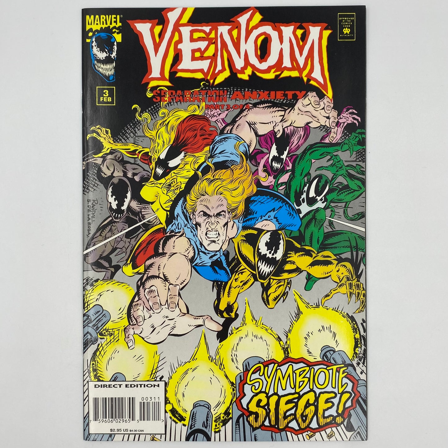 Venom Separation Anxiety #3 (1994) Marvel