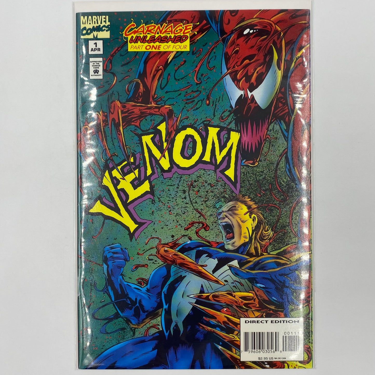 Venom Carnage Unleashed #1 (1995) Marvel