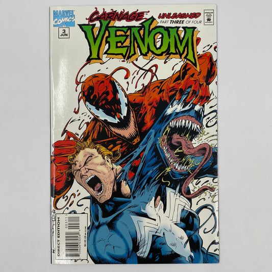 Venom Carnage Unleashed #3 (1995) Marvel