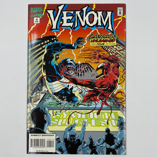 Venom Carnage Unleashed #4 (1995) Marvel