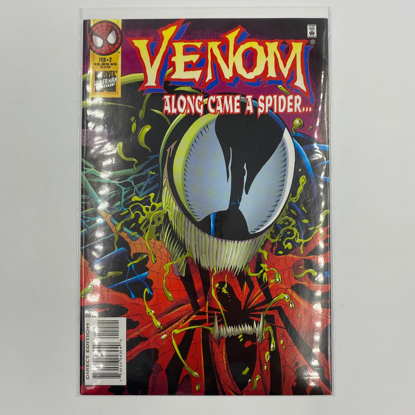 Venom Along Came A Spider #2 (1995) Marvel