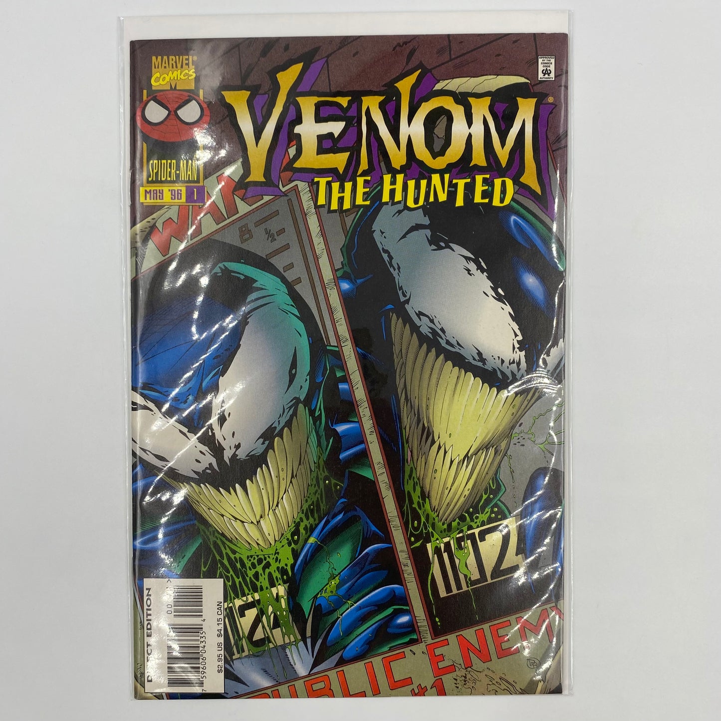 Venom The Hunted #1 (1996) Marvel