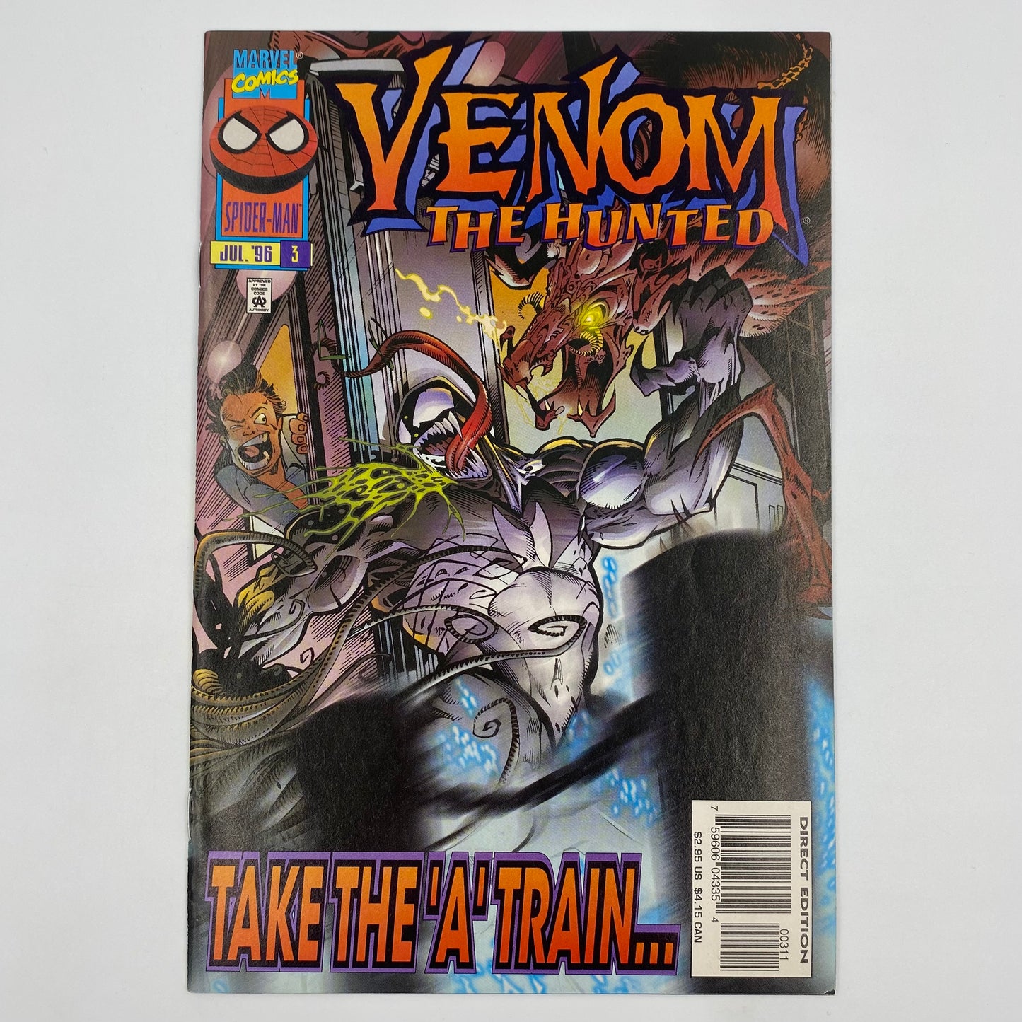 Venom The Hunted #3 (1996) Marvel