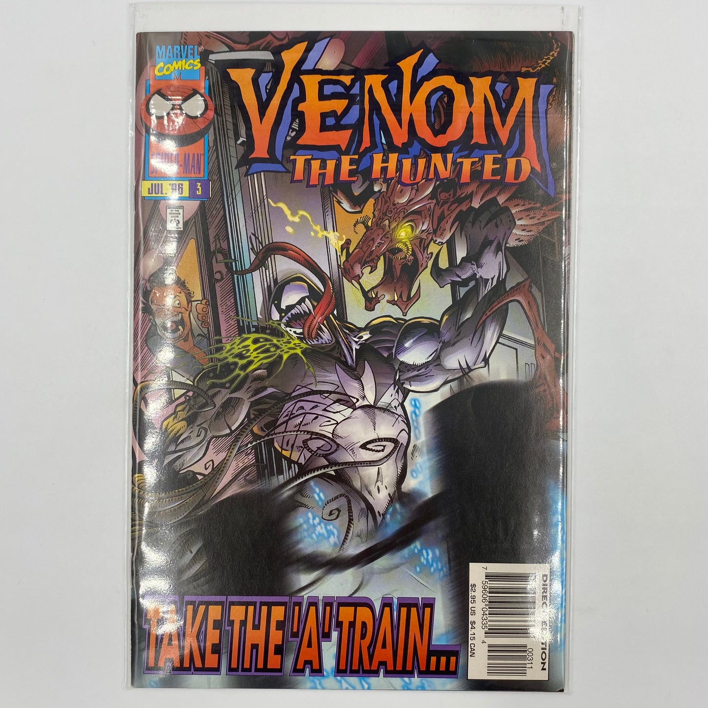 Venom The Hunted #3 (1996) Marvel