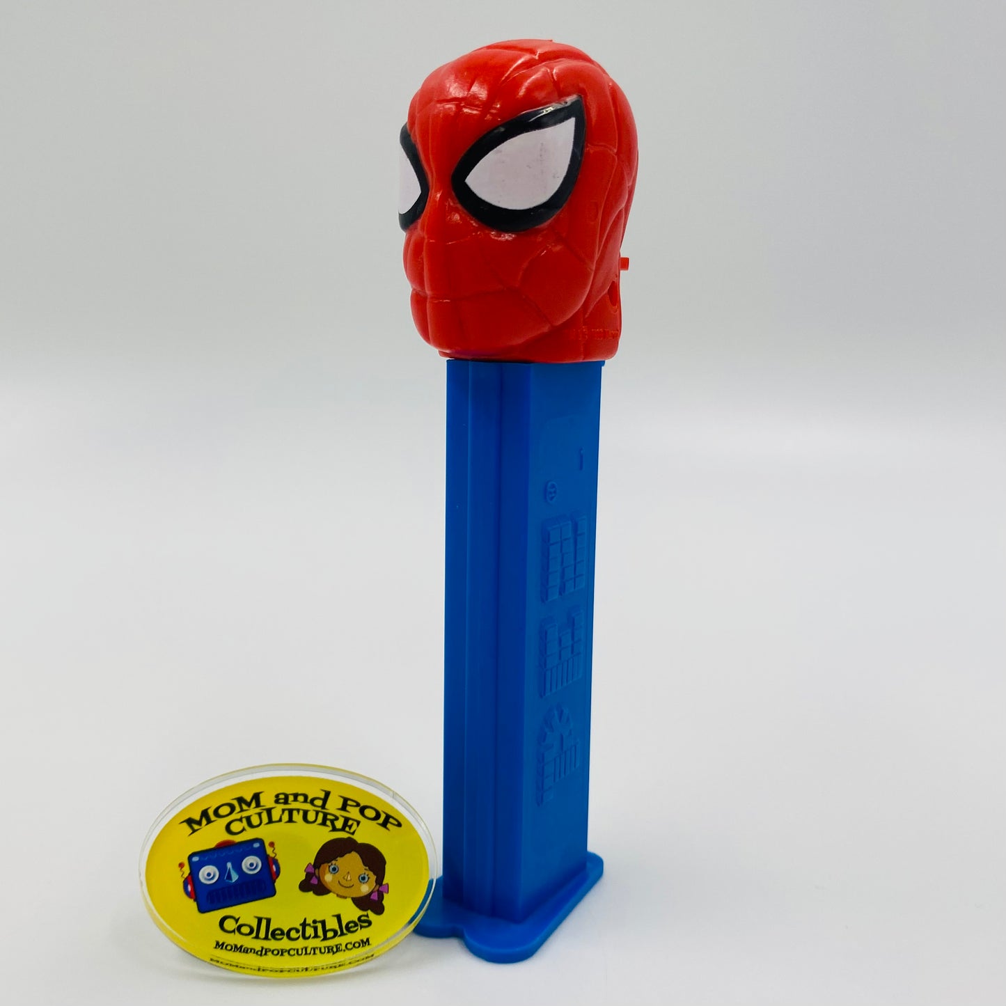Marvel Spider-Man (blue stem) PEZ dispenser (2000) loose 4.9 Hungary