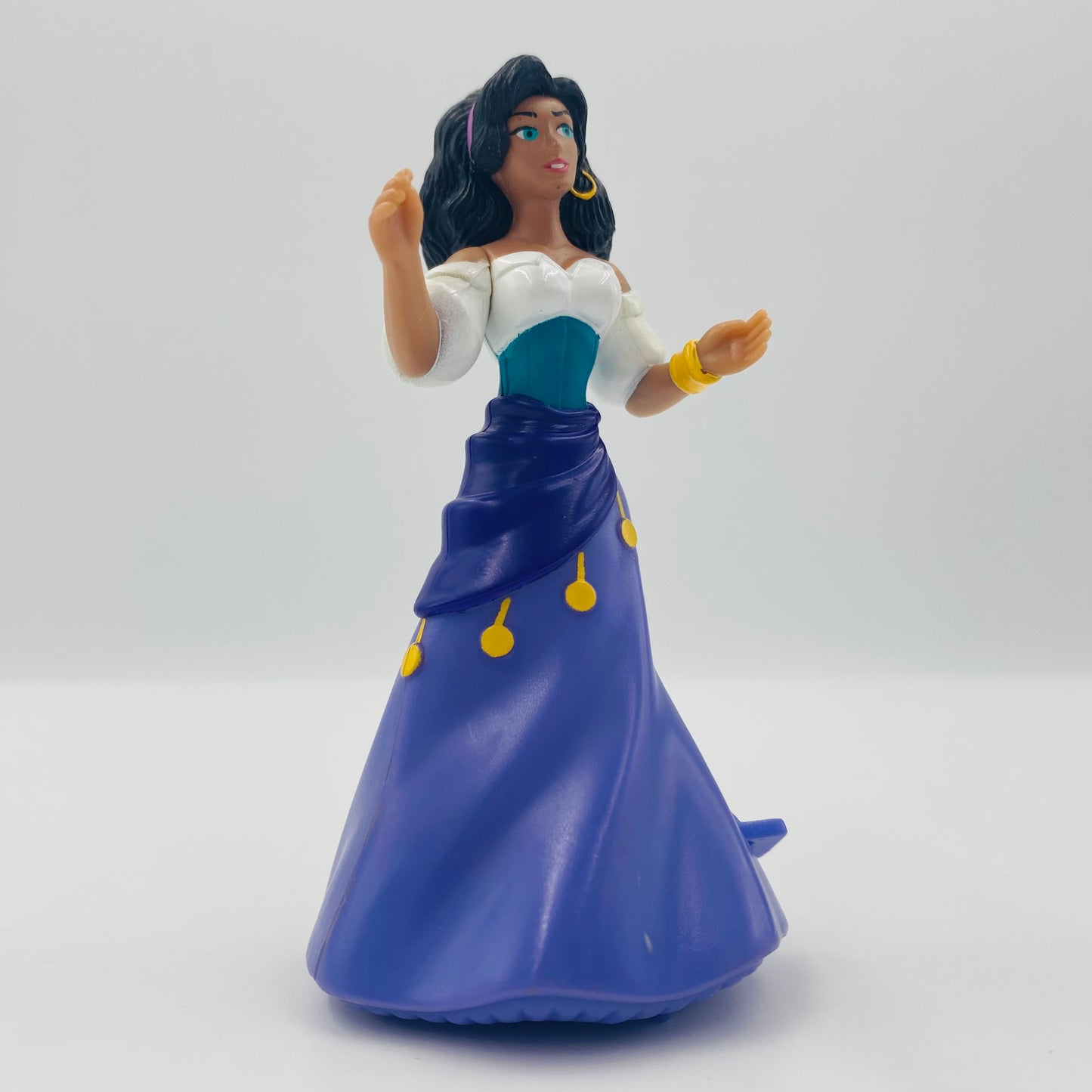 Hunchback of Notre Dame Dancing Esmerelda Burger King Kids' Meal toy (1996) loose