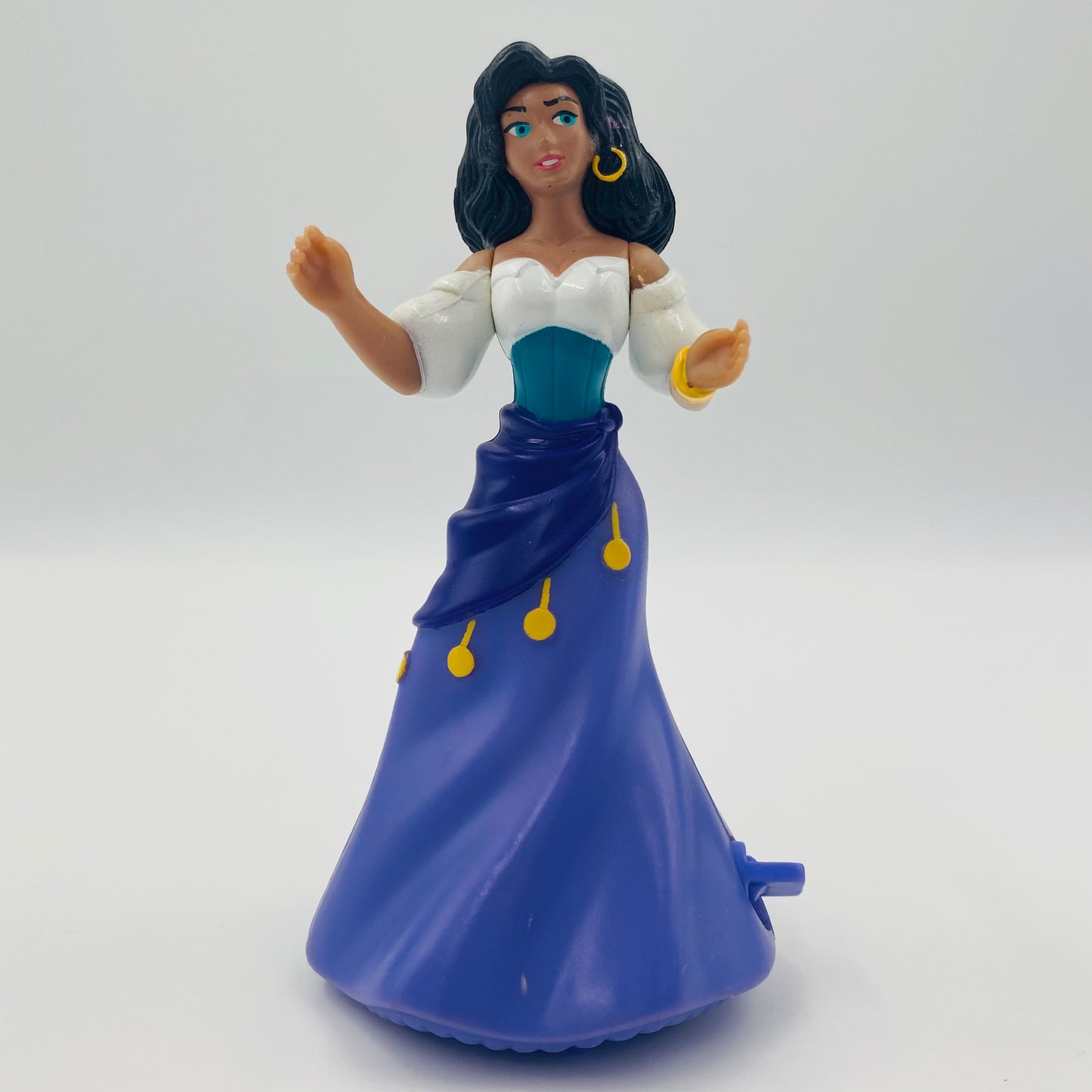 Hunchback of Notre Dame Dancing Esmerelda Burger King Kids' Meal toy (1996) loose