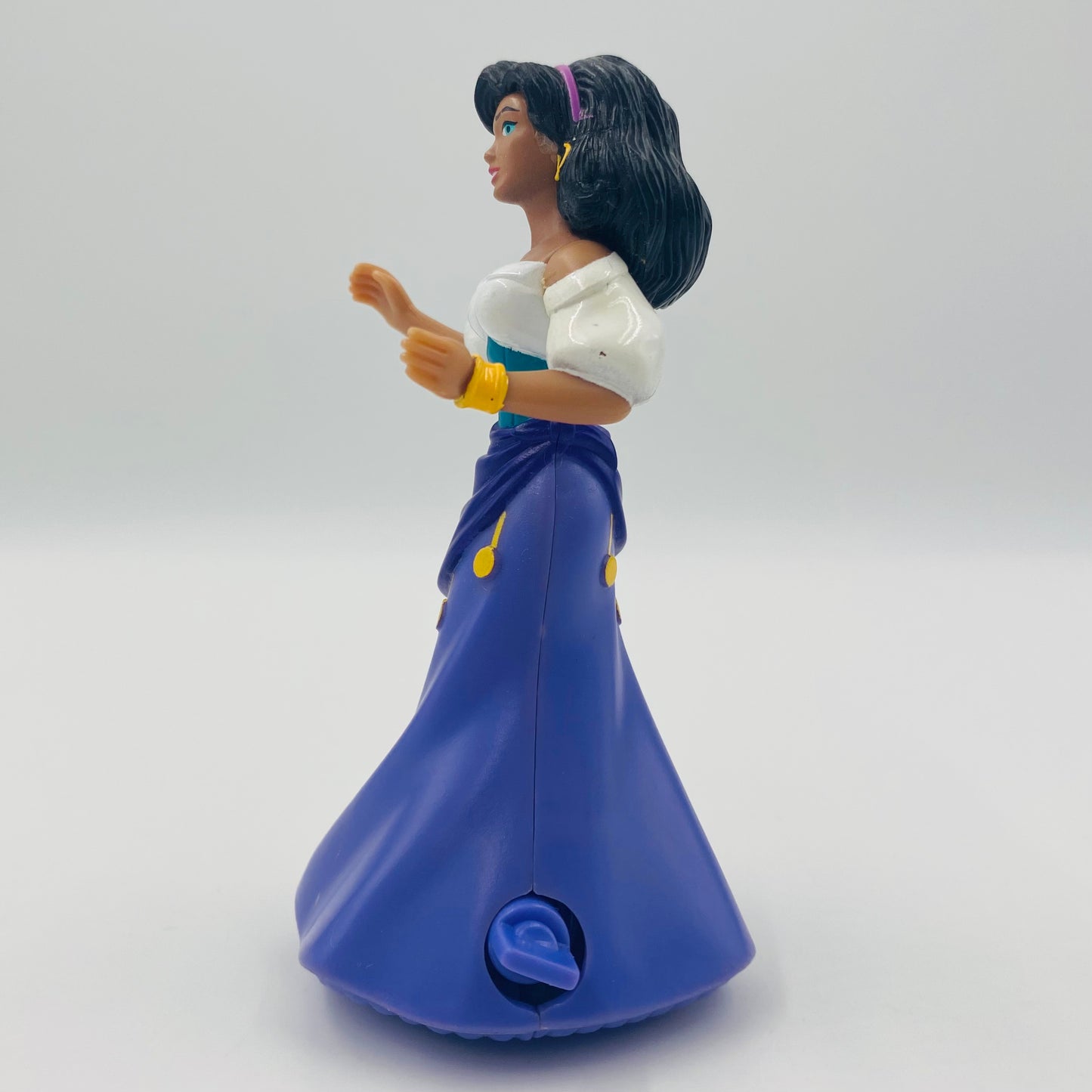 Hunchback of Notre Dame Dancing Esmerelda Burger King Kids' Meal toy (1996) loose