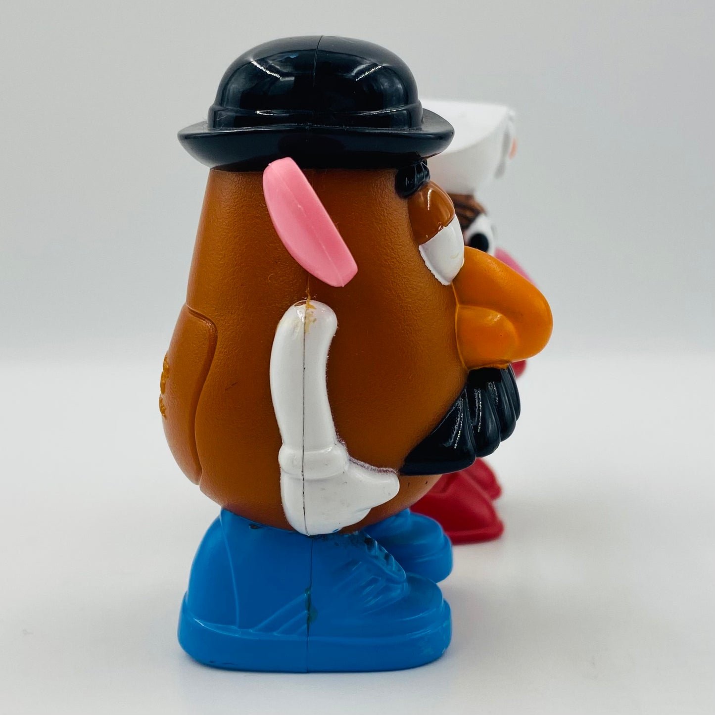 Toy Story 2 Mr Potato Head & Mrs Potato Head wind up McDonald's Happy Meal toy (1999) loose