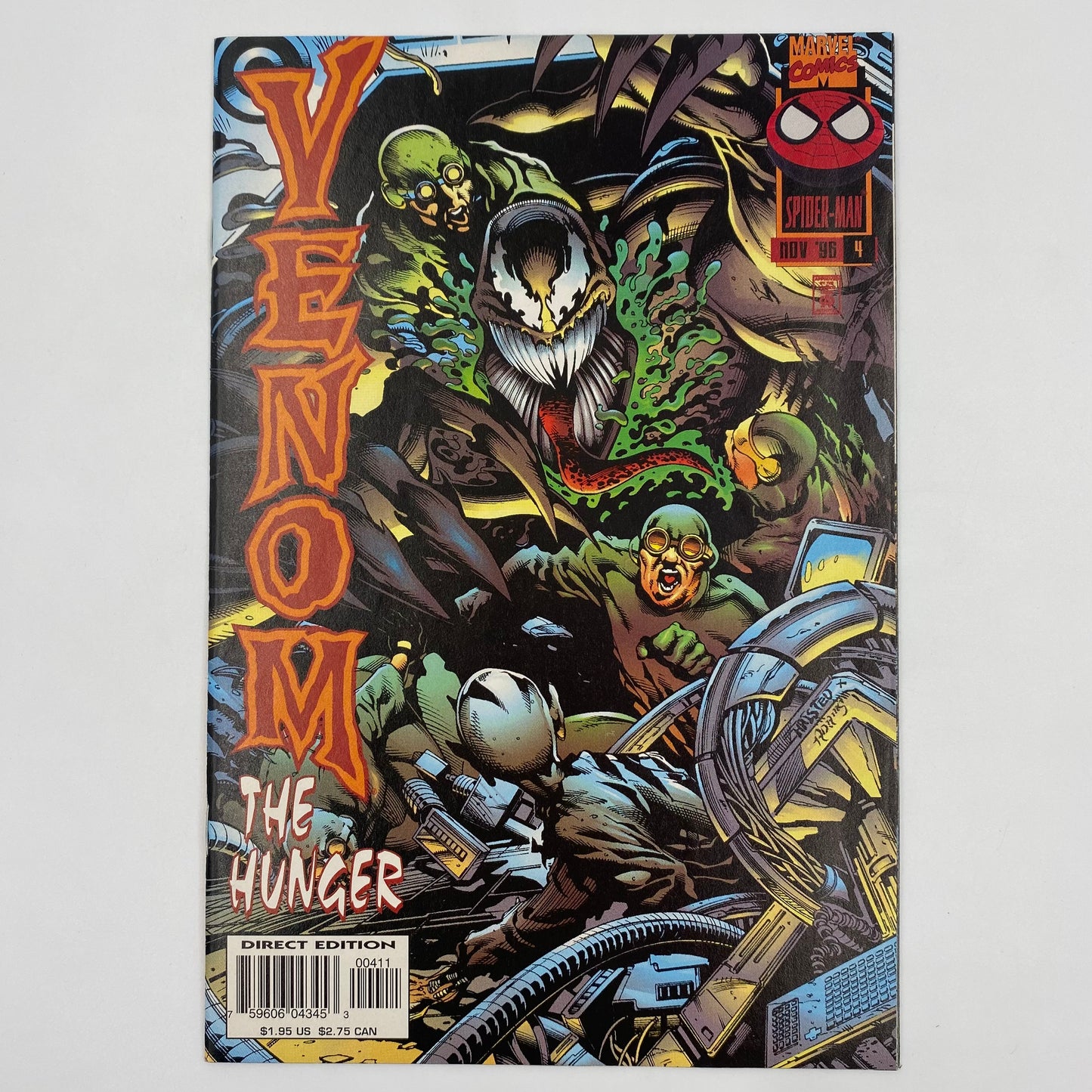 Venom The Hunger #4 (1996) Marvel