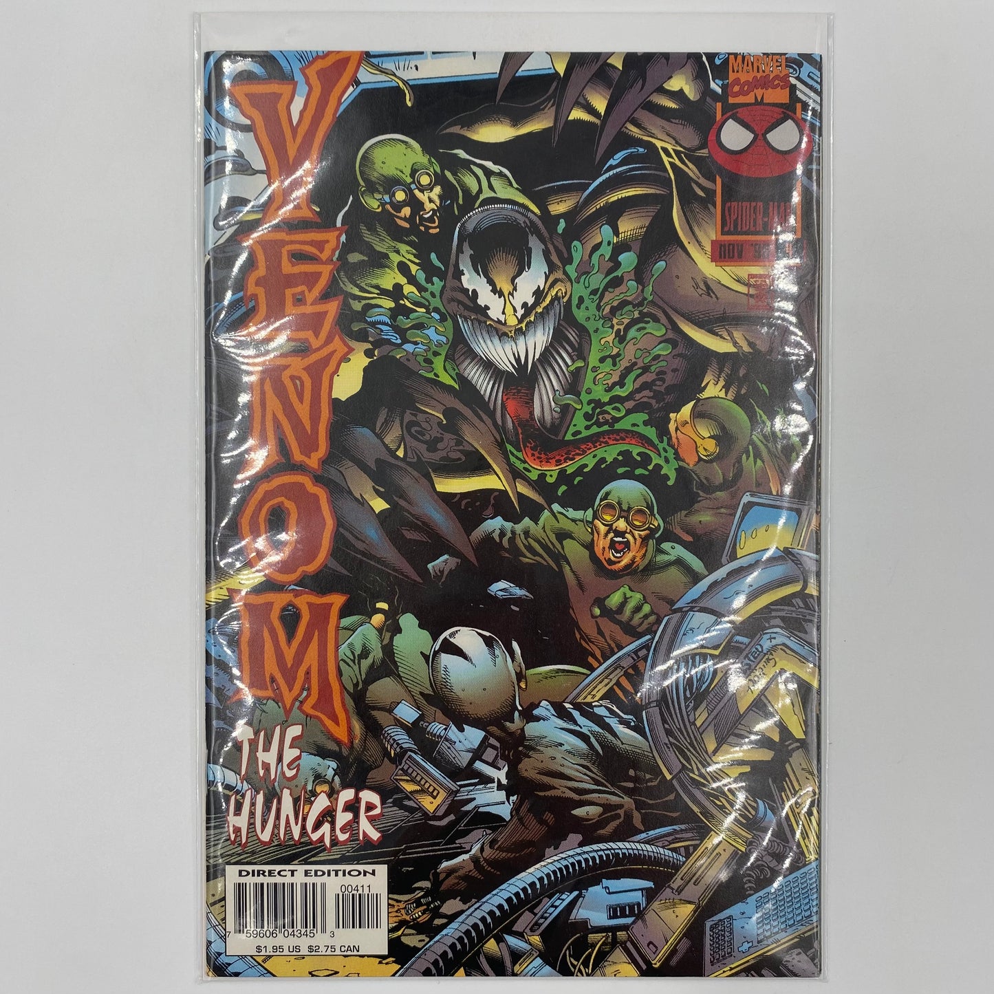 Venom The Hunger #4 (1996) Marvel