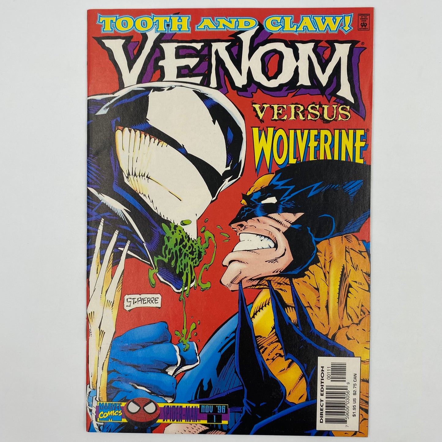 Venom Tooth and Claw #1 (1996) Marvel