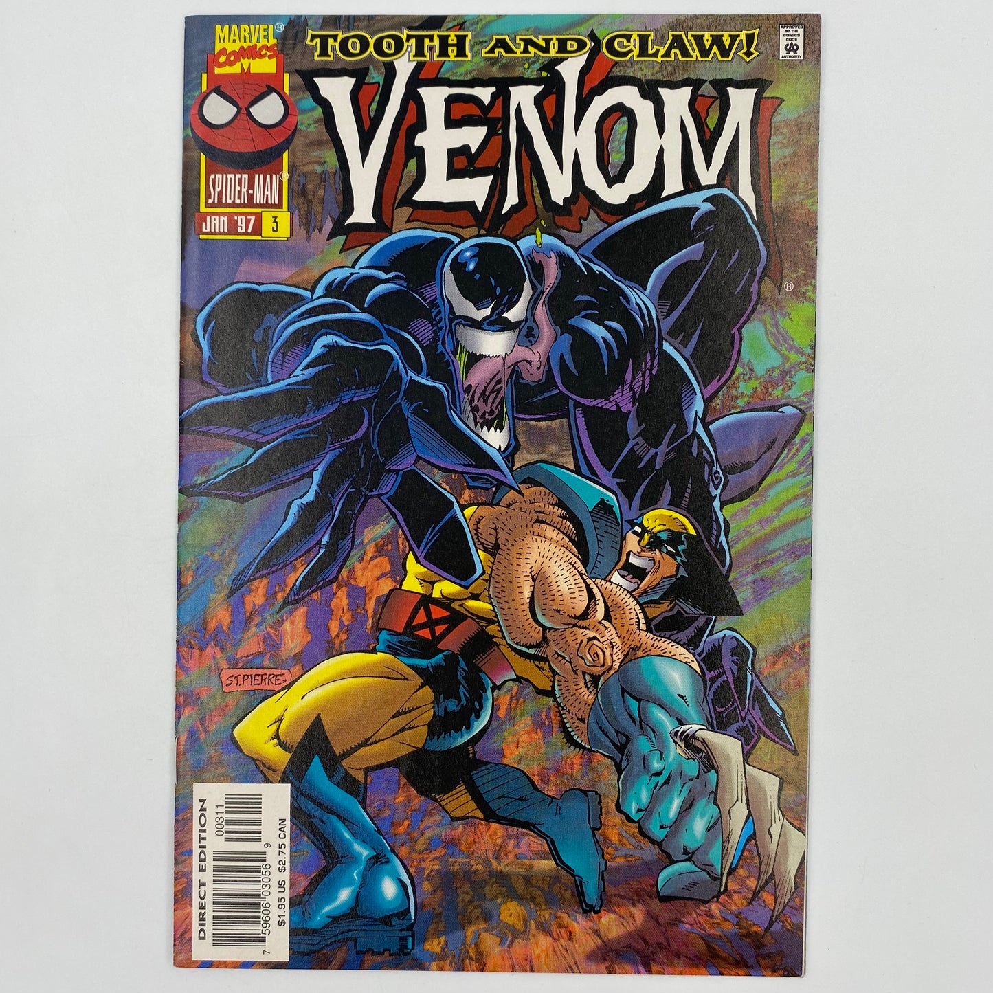 Venom Tooth and Claw #3 (1996) Marvel