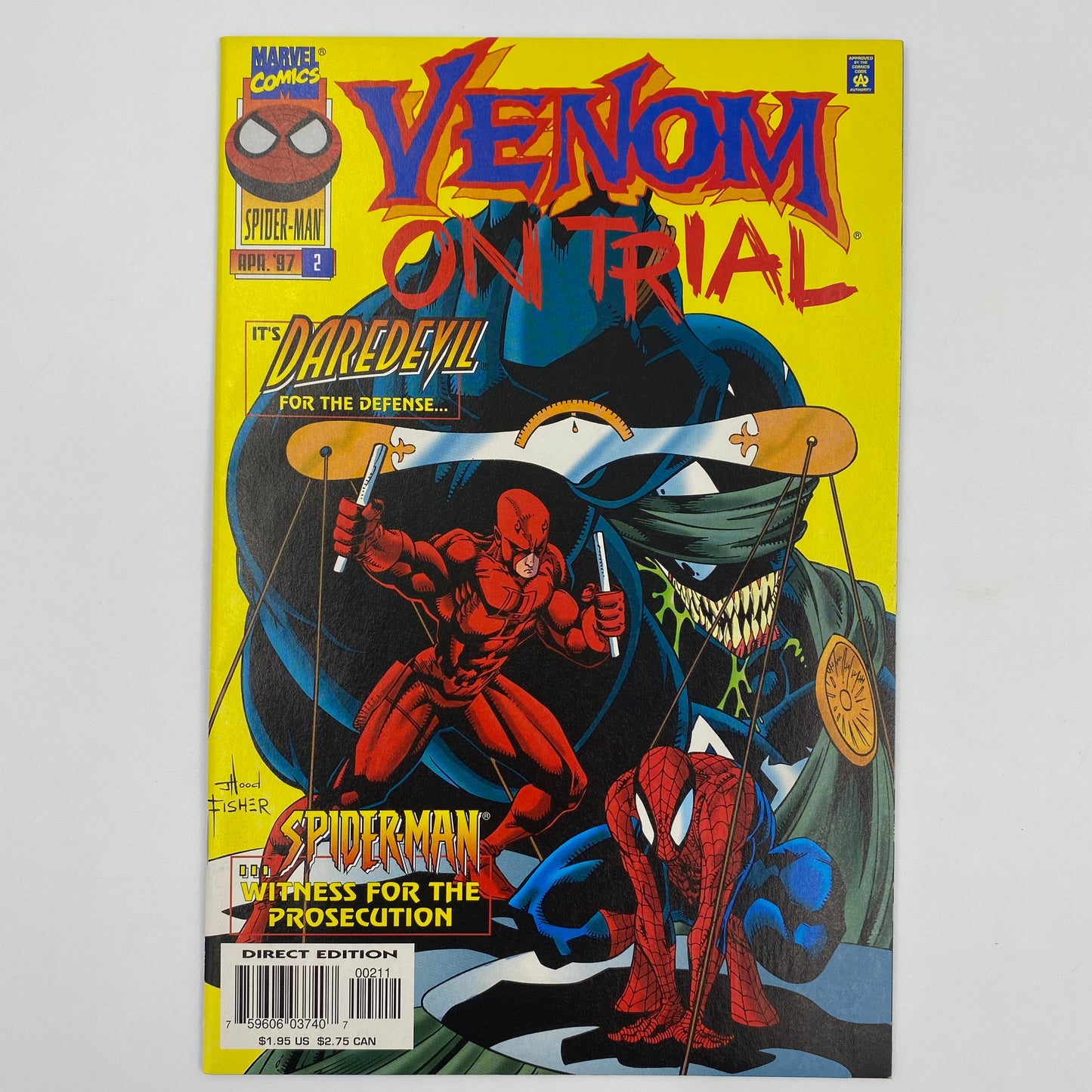 Venom On Trial #2 (1997) Marvel