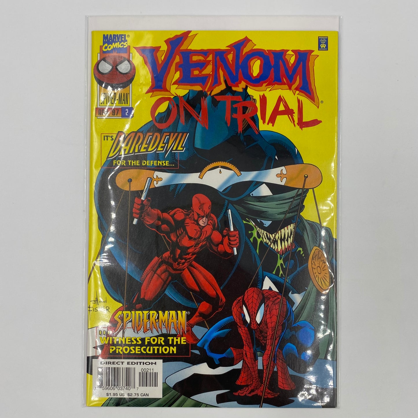 Venom On Trial #2 (1997) Marvel