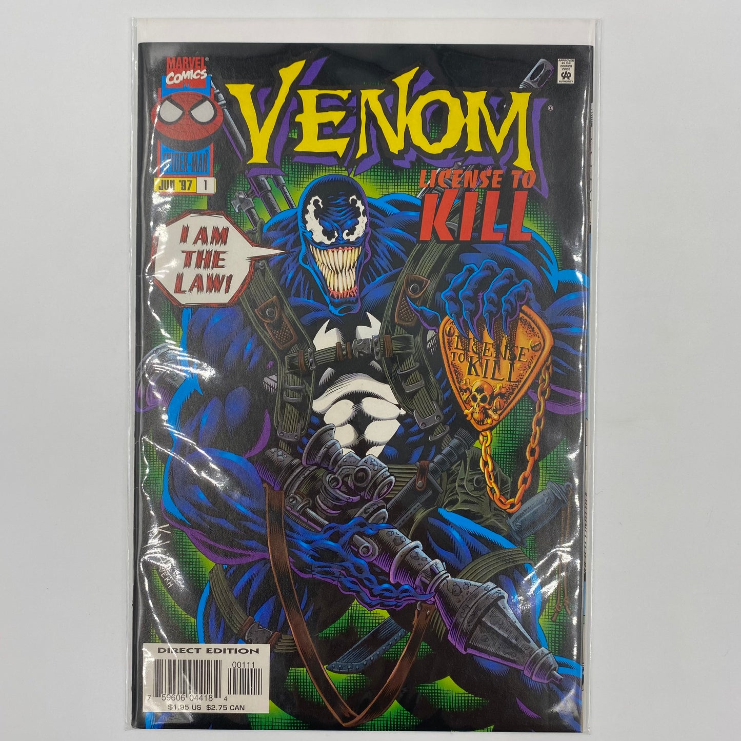 Venom License to Kill #1 (1997) Marvel