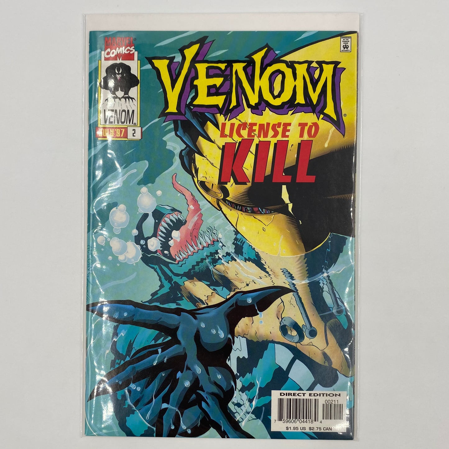 Venom License to Kill #2 (1997) Marvel