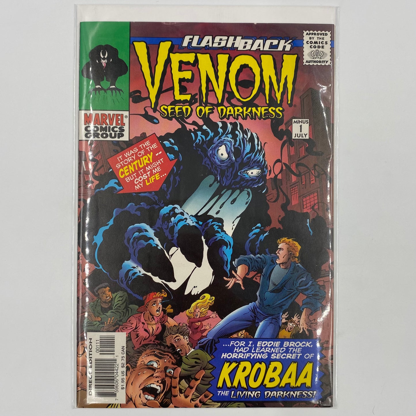 Venom Seed of Darkness #-1 (1997) Marvel