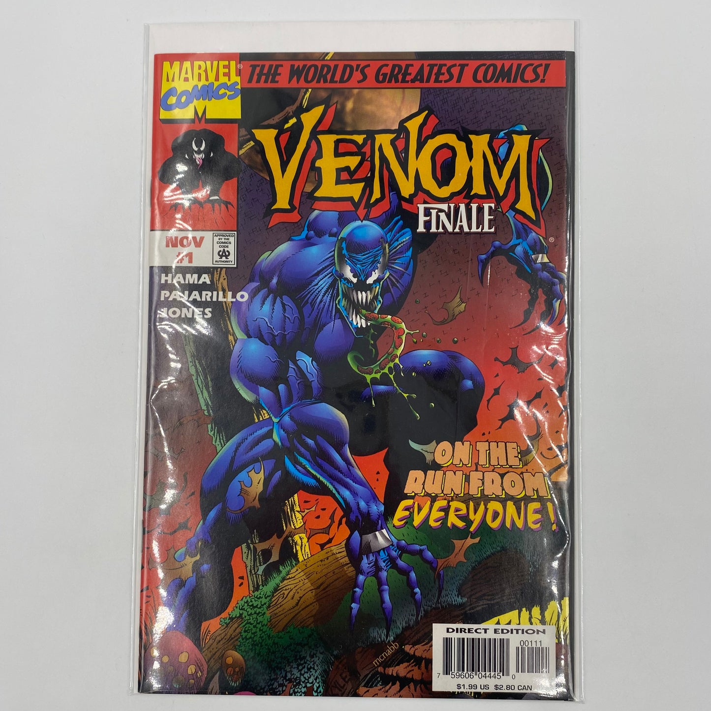 Venom Finale #1 (1997) Marvel