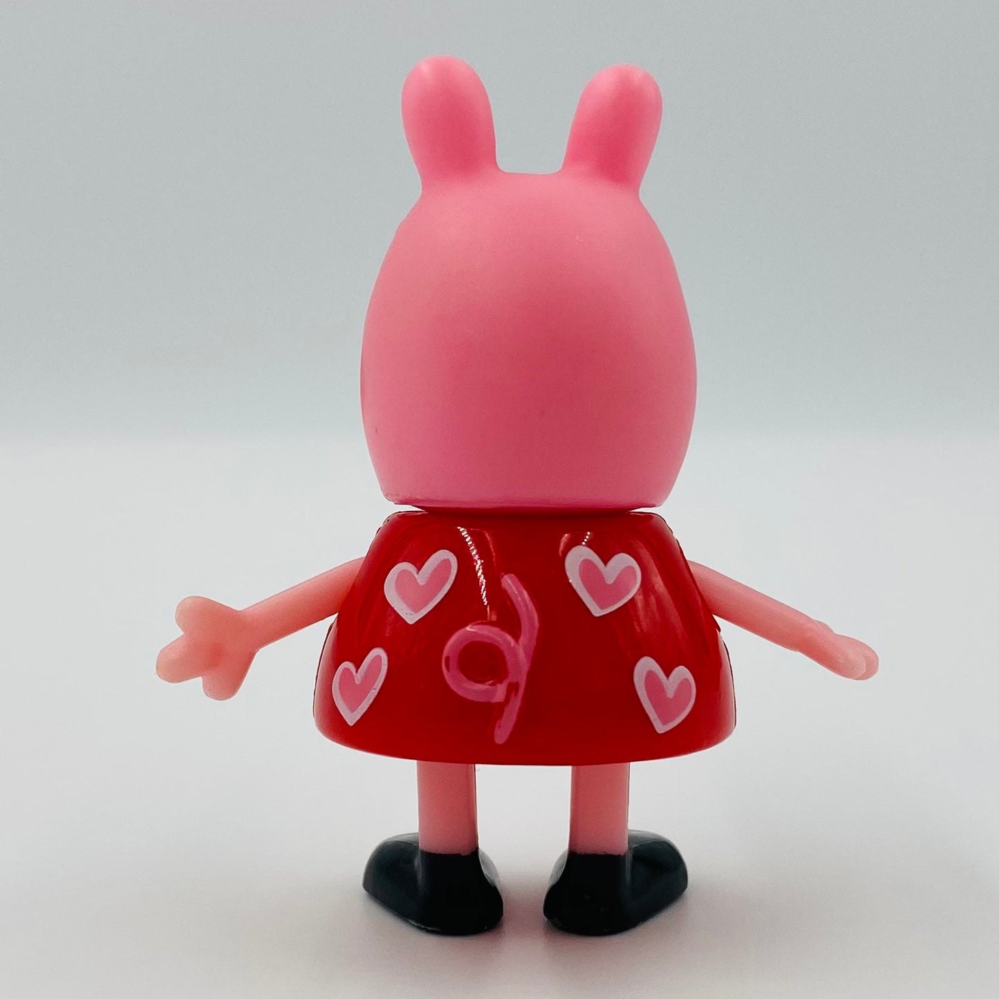 Peppa Pig (heart dress) loose 3” mini figure (2003) Jazwares