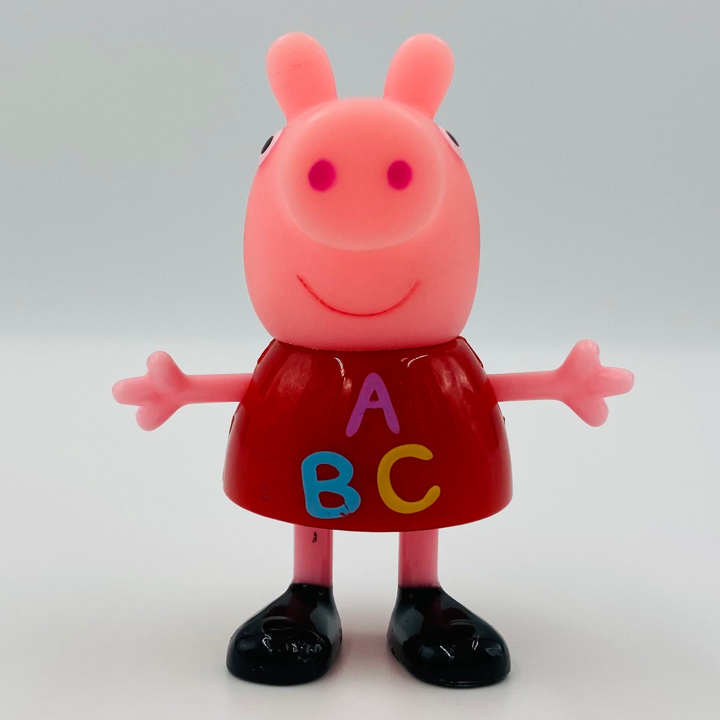 Peppa Pig (ABC dress) loose 3” mini figure (2003) Jazwares