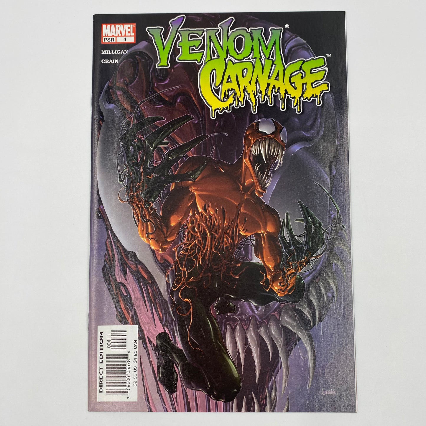 Venom Carnage #4 (2004) Marvel