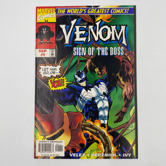 Venom Sign of the Boss #1 (1997) Marvel