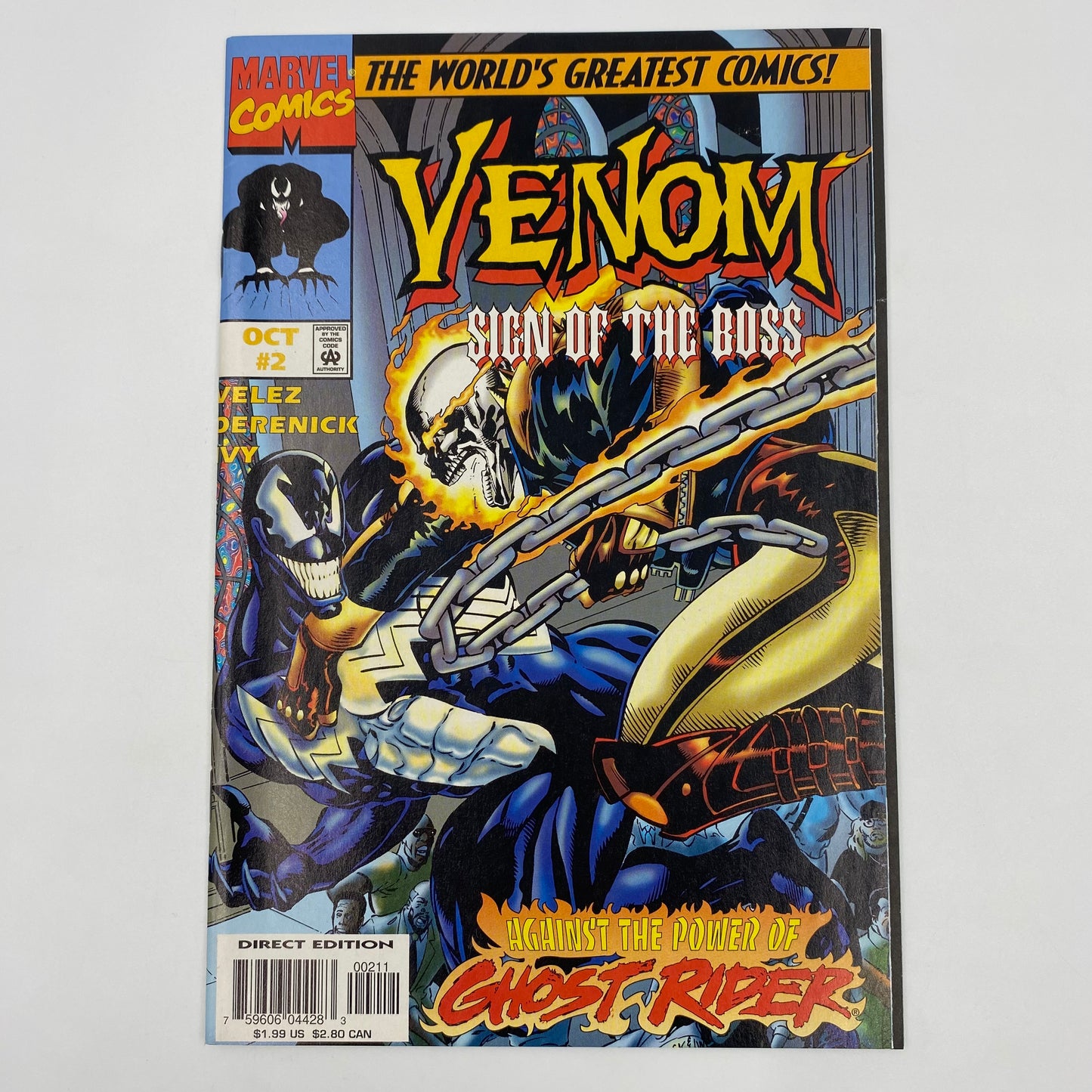 Venom Sign of the Boss #2 (1997) Marvel