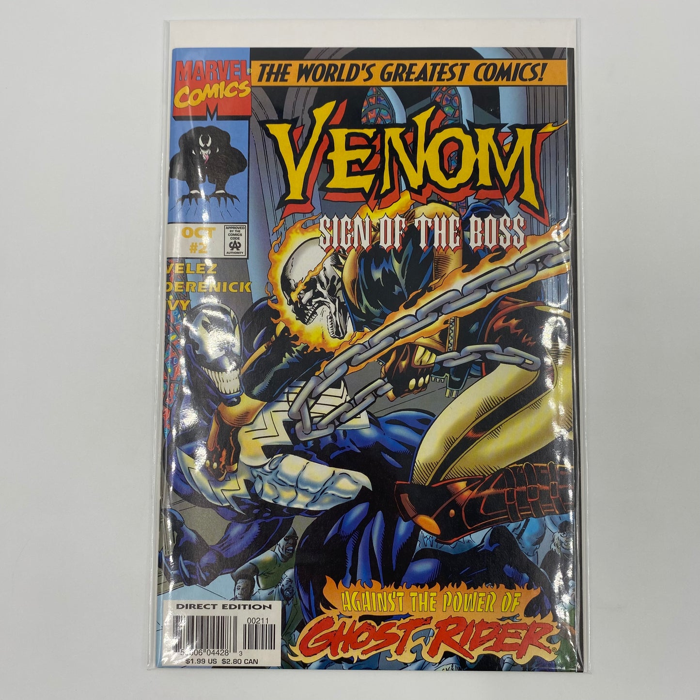 Venom Sign of the Boss #2 (1997) Marvel