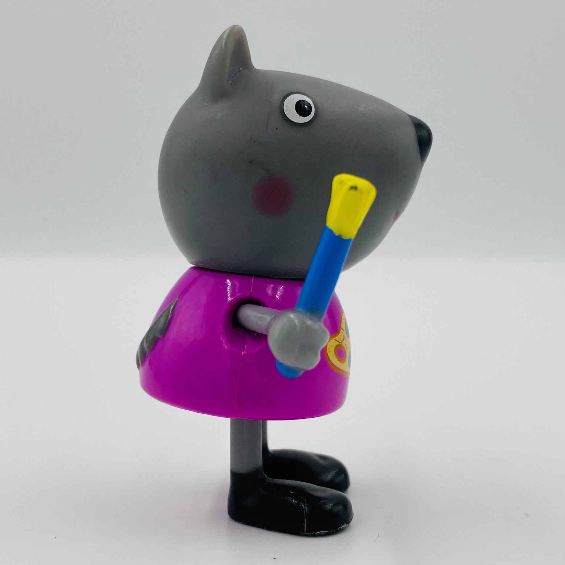 Peppa Pig Wendy Wolf paintbrush Loose 2 5 Mini Figure 2015 Jazwar peppa-pig-wendy-wolf-paintbrush-loose-2-5-mini-figure-2015-jazwar