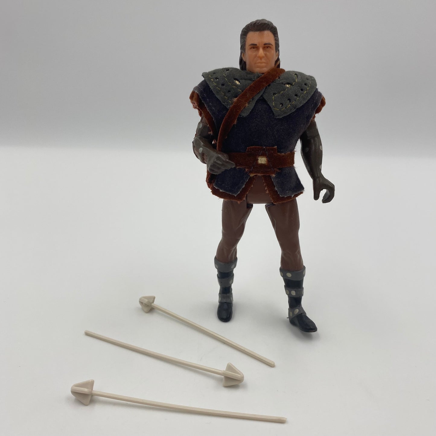 Robin Hood Prince of Thieves Long Bow Robin Hood loose 4.5" action figure (1991) Kenner