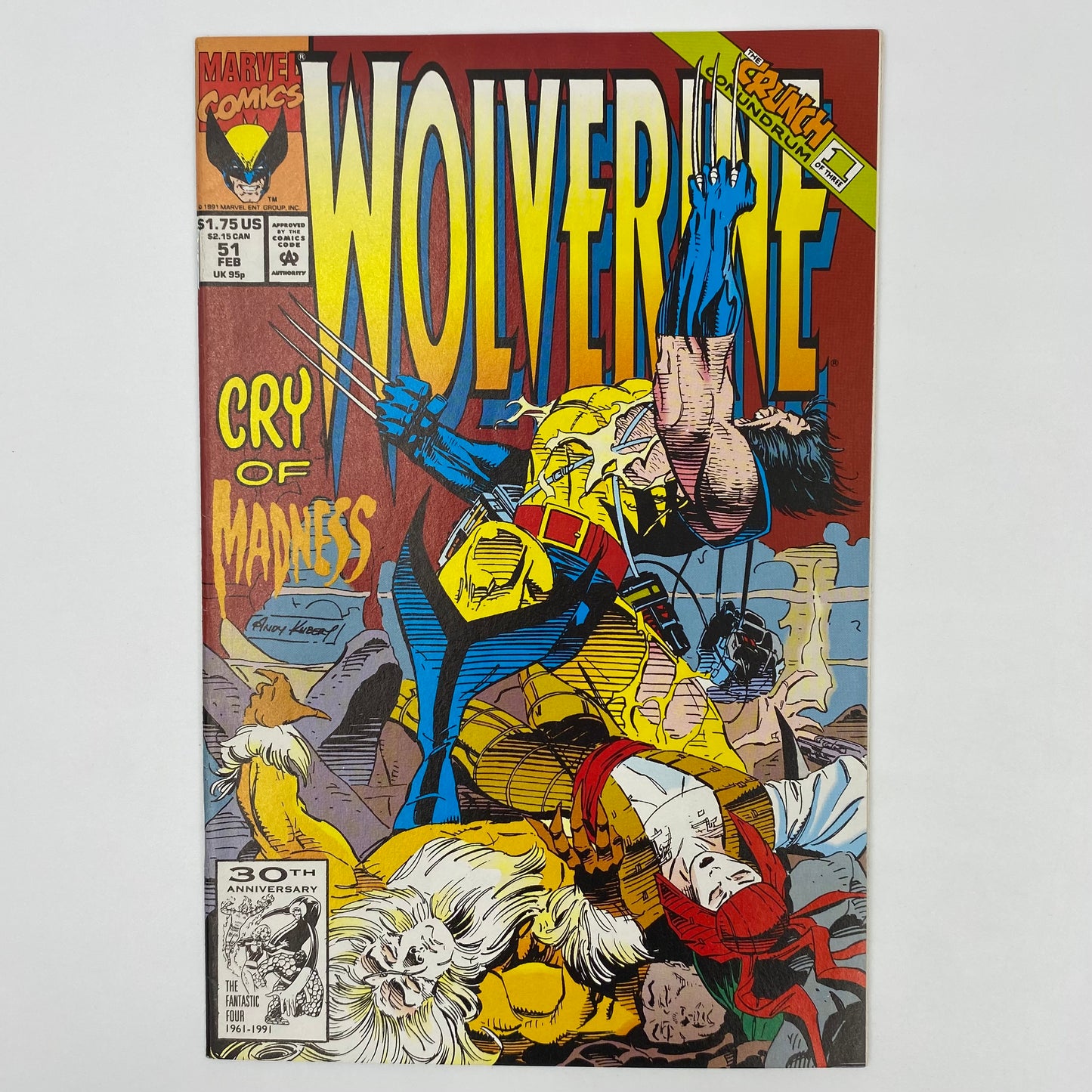 Wolverine #51-53 The Crunch Conundrum (1991-1992) Marvel