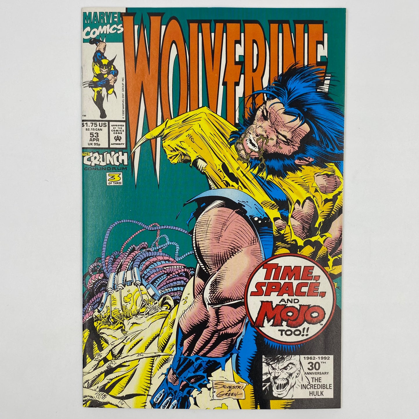 Wolverine #51-53 The Crunch Conundrum (1991-1992) Marvel