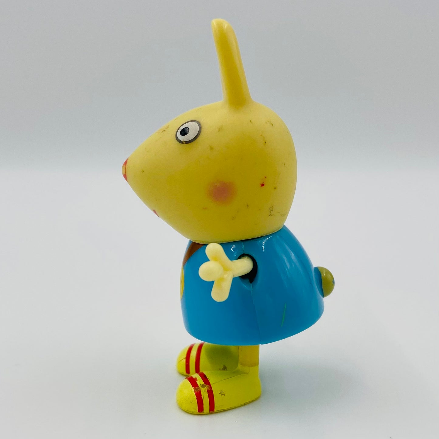 Peppa Pig Rebecca Rabbit (gold medal) loose 3” mini figure (2003) Jazwares