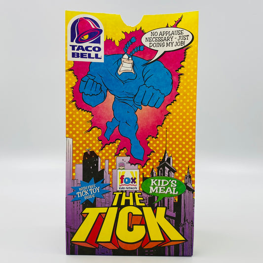 The Tick Taco Bell Kid’s Meal bag (1996)