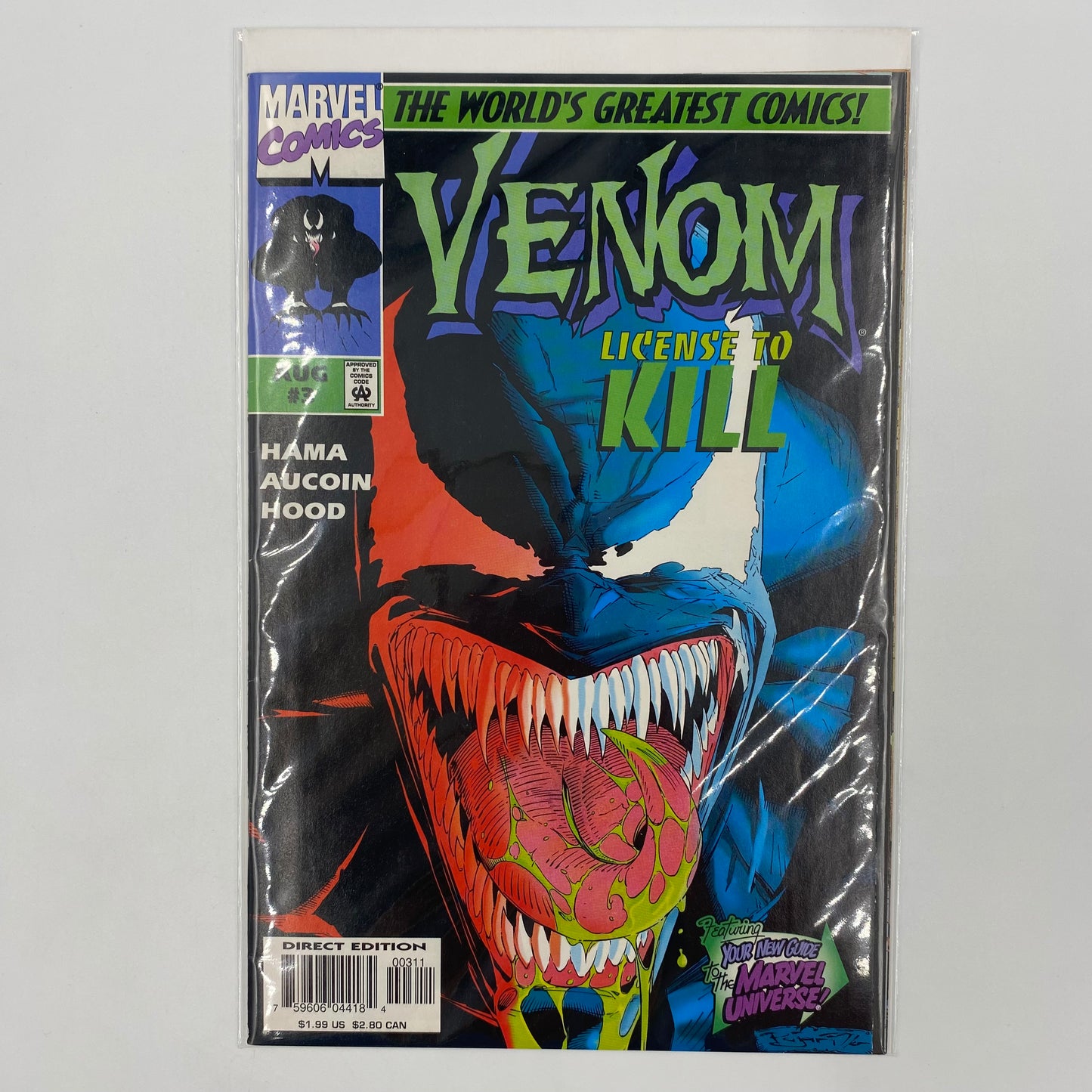 Venom License to Kill #3 (1997) Marvel