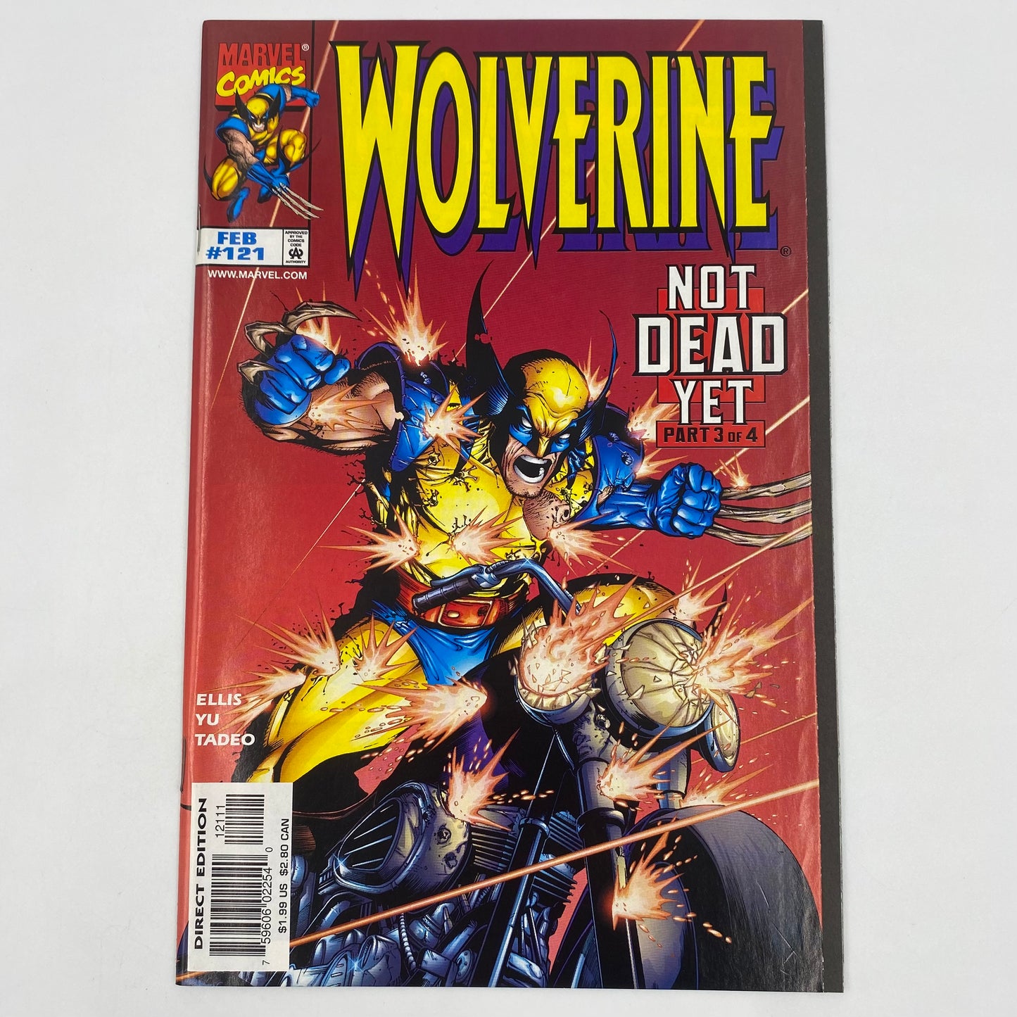 Wolverine #119-122 “Not Dead Yet” (1997) Marvel